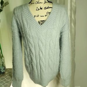 Lucky Brand eyelash chunky sweater